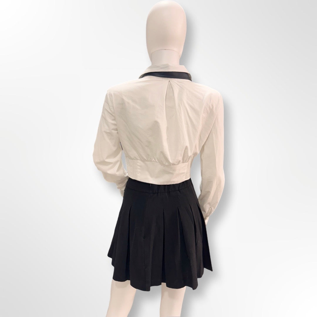 Falda mini tablas - THE LOOP CLOSET