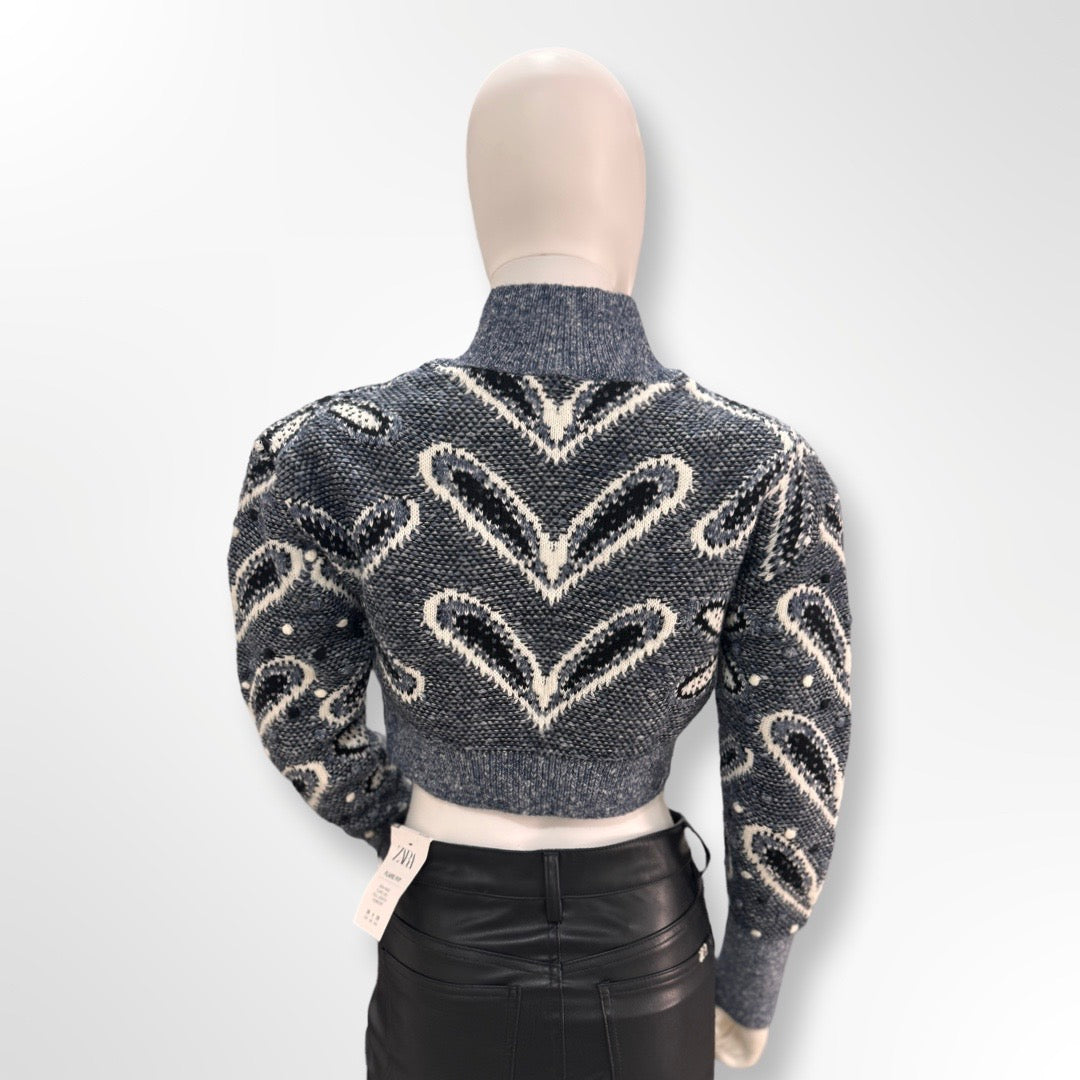 Jersey crop cuello - THE LOOP CLOSET