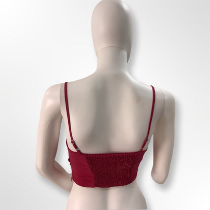 Top  crop flores - THE LOOP CLOSET