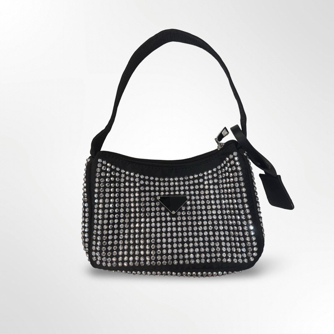 Bolso  mini brillos