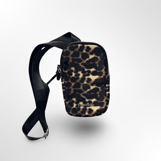 Stradivarius - Mini bolso rectangular animal print