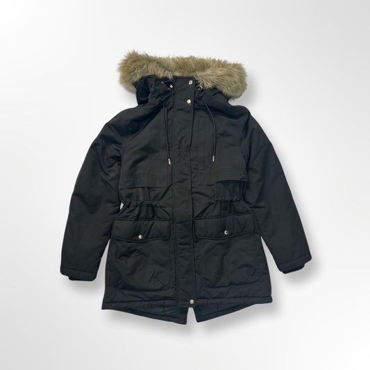 Parka capucha pelo