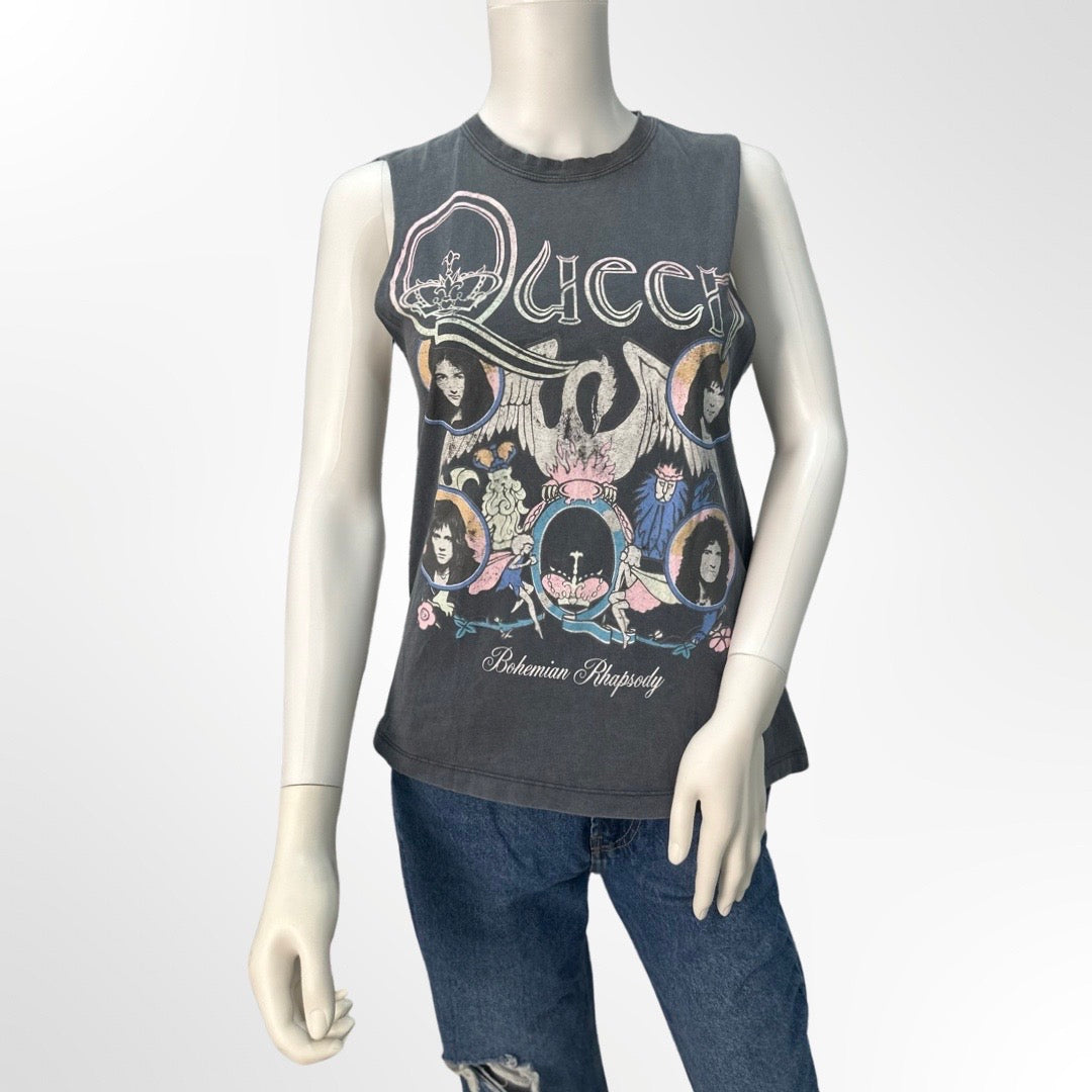 Stradivarius - Camiseta queen gris frente