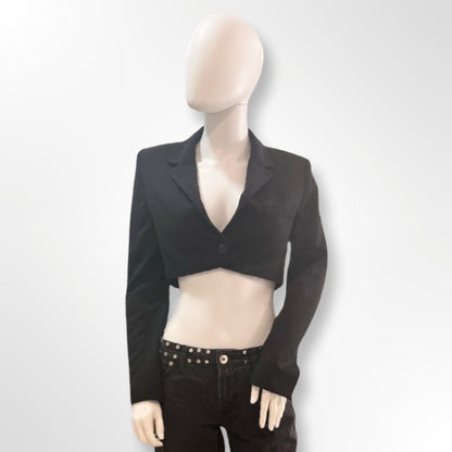 Blazer corto cropped