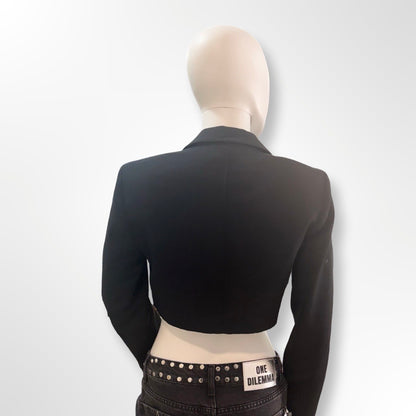 Blazer corto cropped