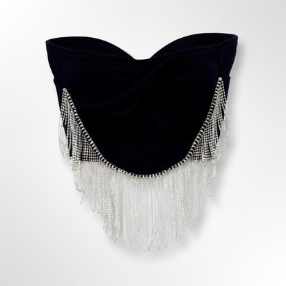 Top corset cristales