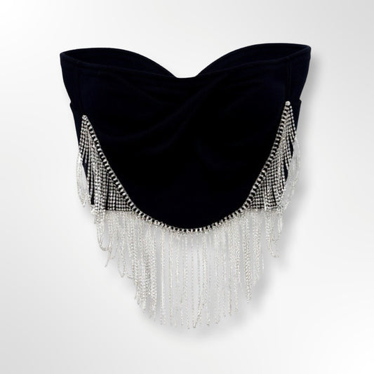 Top corset cristales
