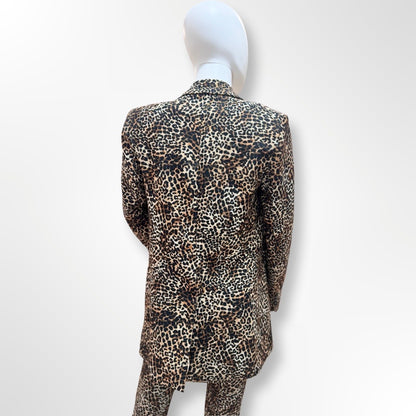 Blazer animal print leopardo