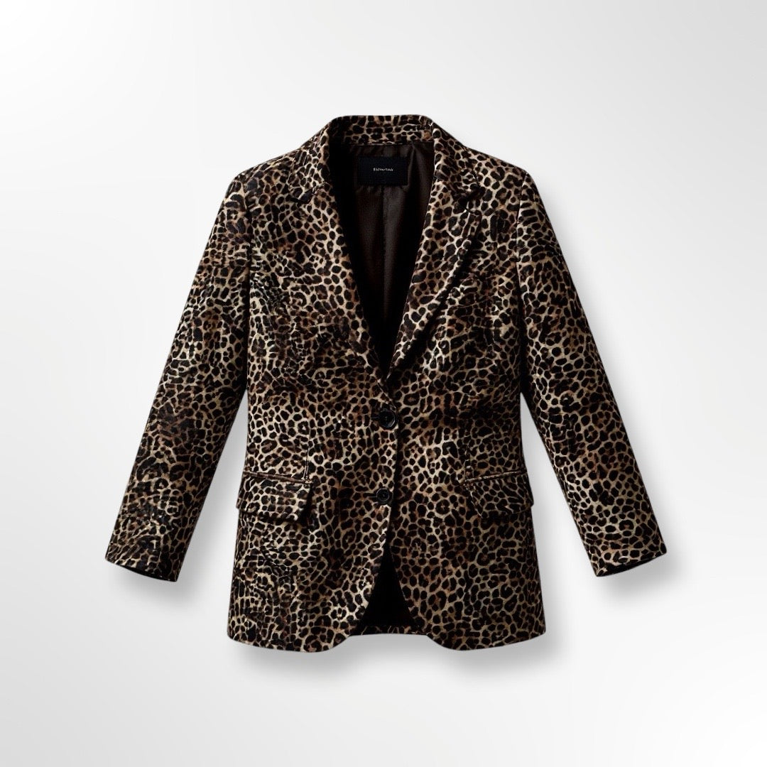 Blazer animal print leopardo
